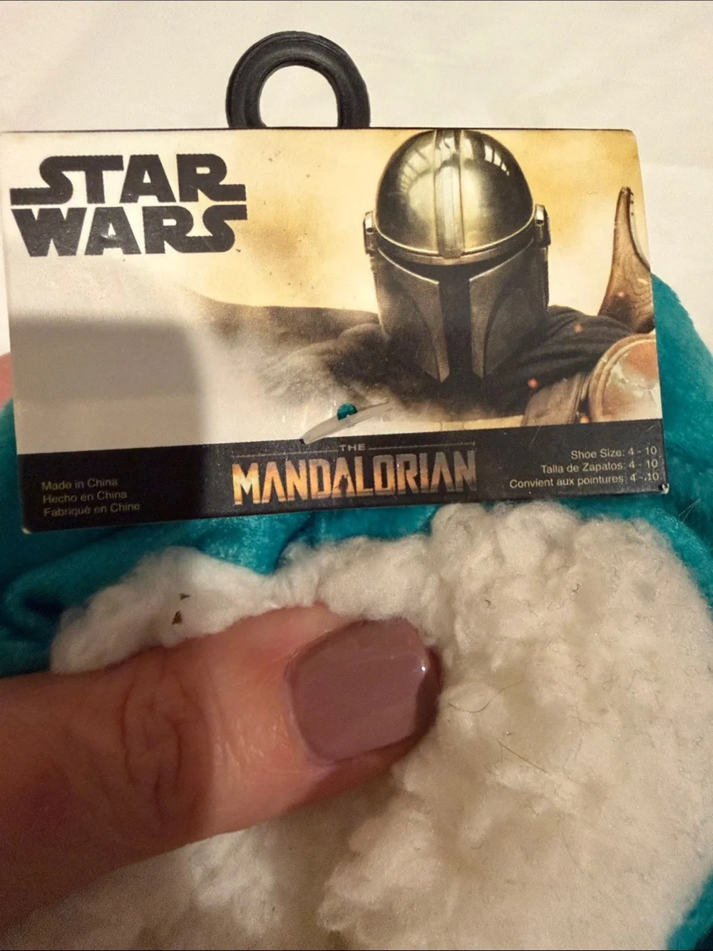 Star wars slippers NWT